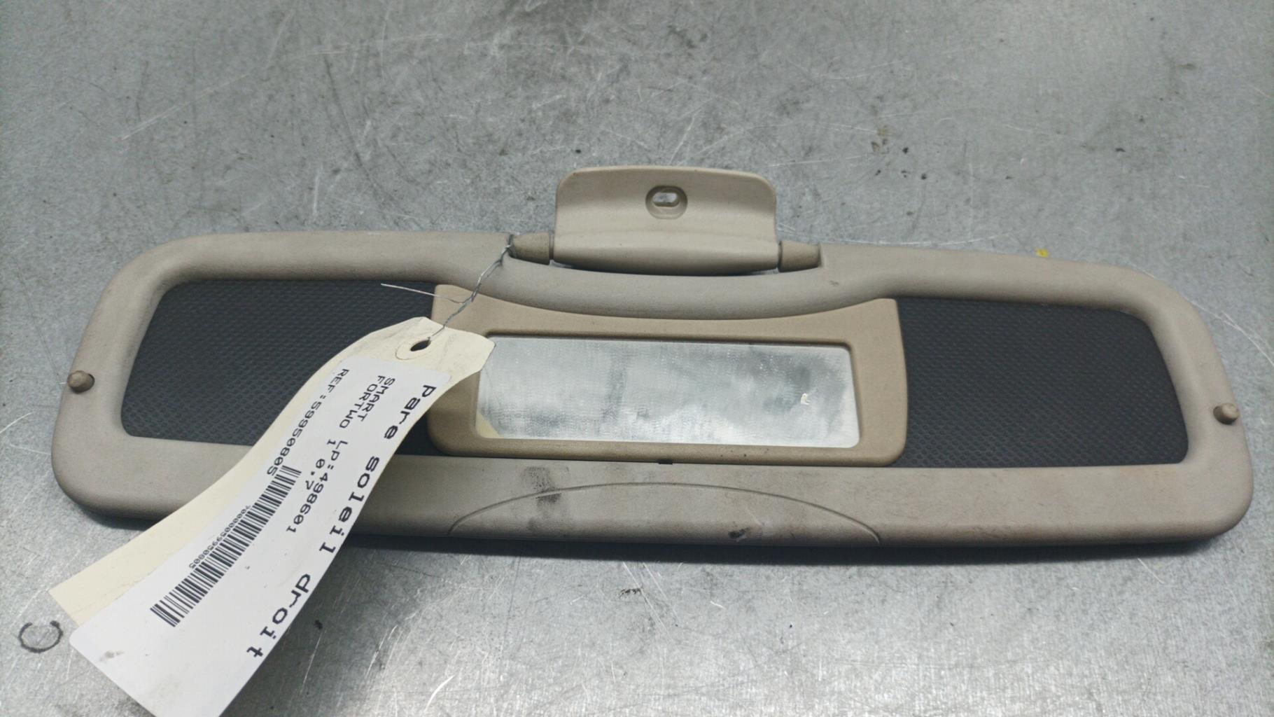 Visiera parasole destra SMART FORTWO 1 PHASE 2 COUPE Gasolina - 1