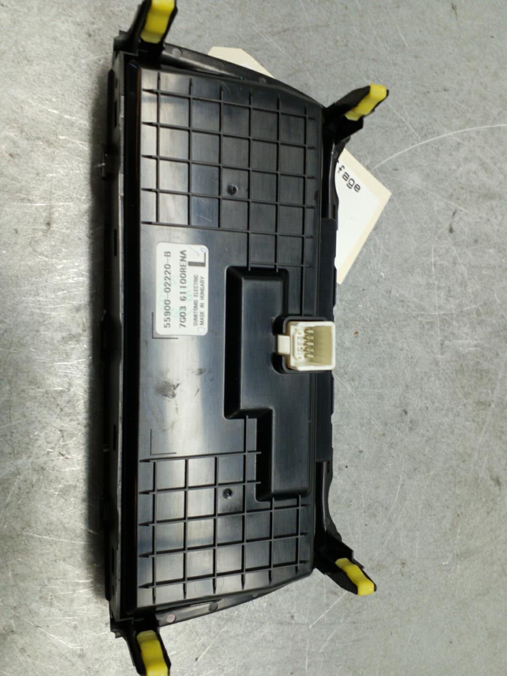 Commande chauffage TOYOTA AURIS 1 PHASE 1 Diesel - 1