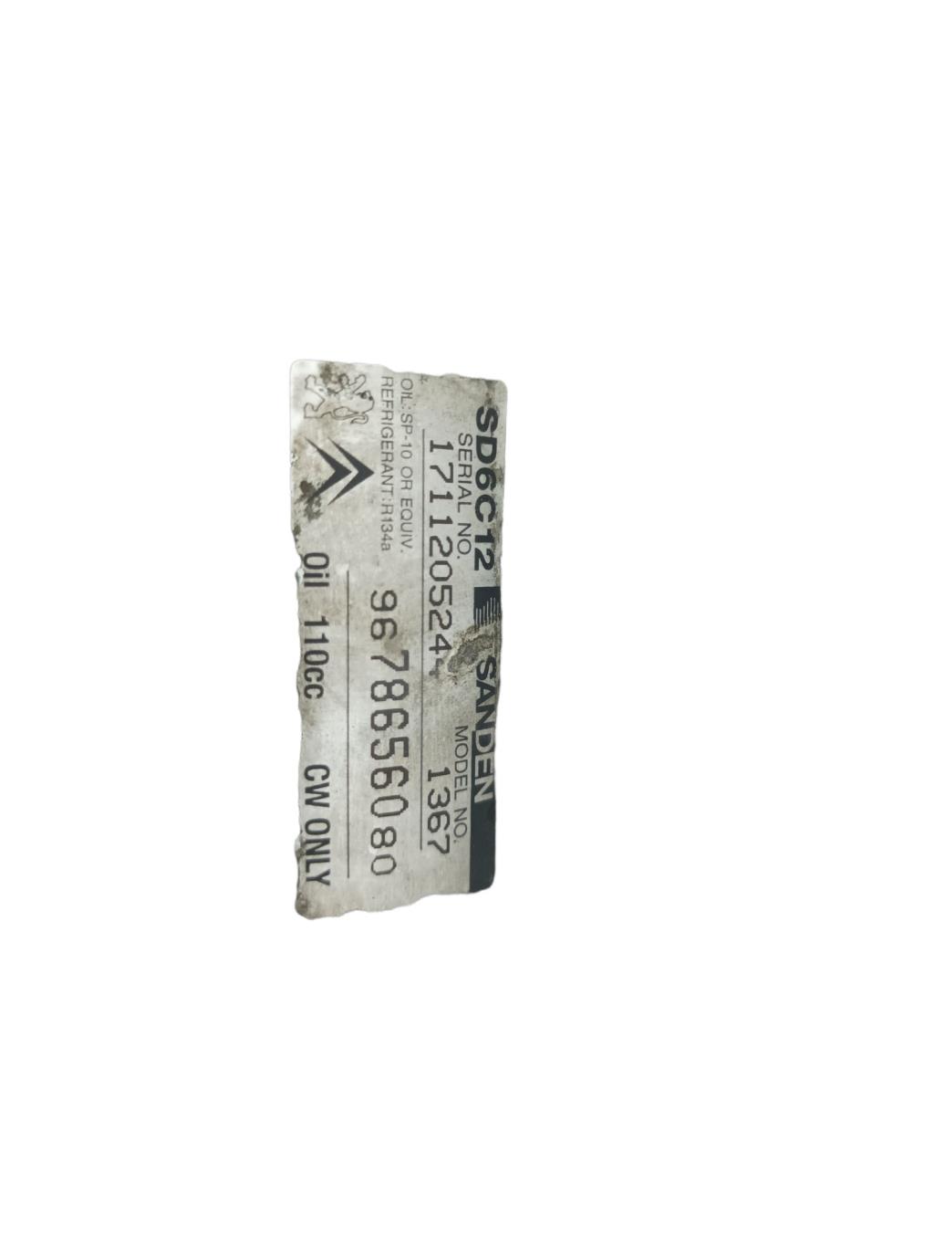 Compresseur clim SMART FORTWO 1 PHASE 2 COUPE Essence - 1