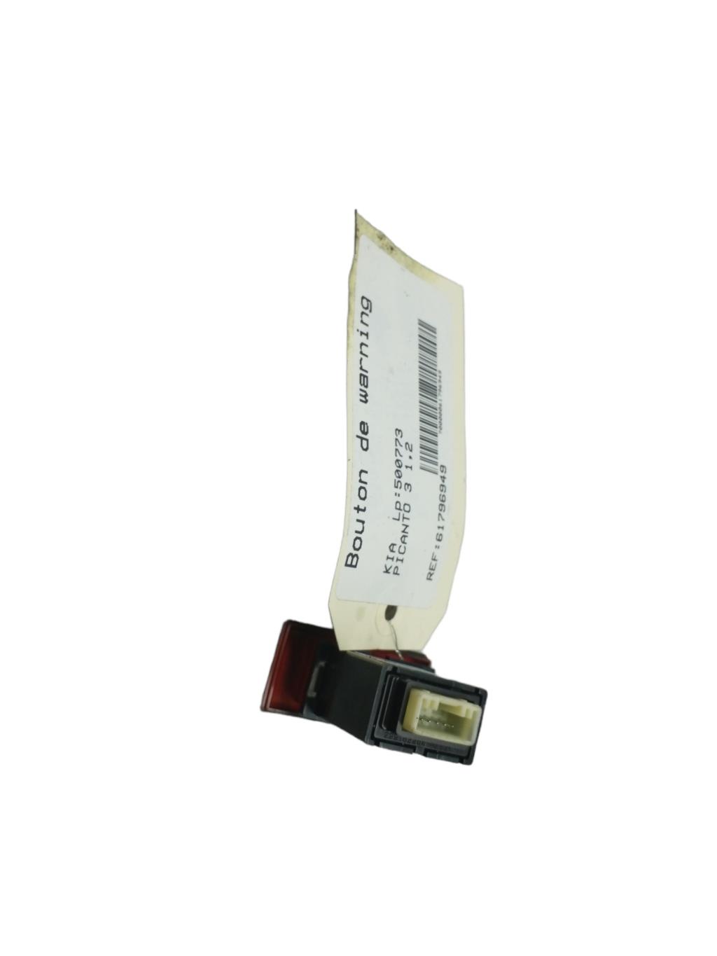 Bouton de warning KIA PICANTO 3 PHASE 2 Essence - 1