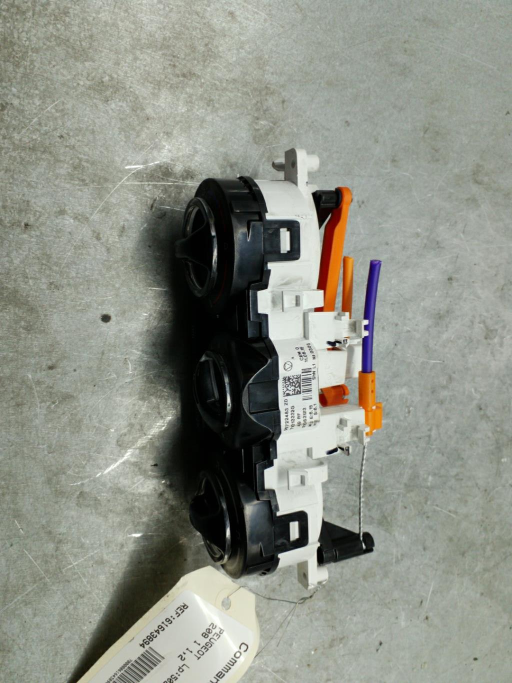 Commande chauffage PEUGEOT 208 1 PHASE 2 Essence - 1