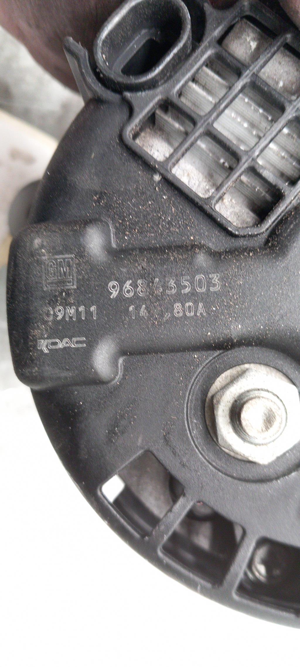 Alternatore CHEVROLET SPARK PHASE 1 Gasolina - 1