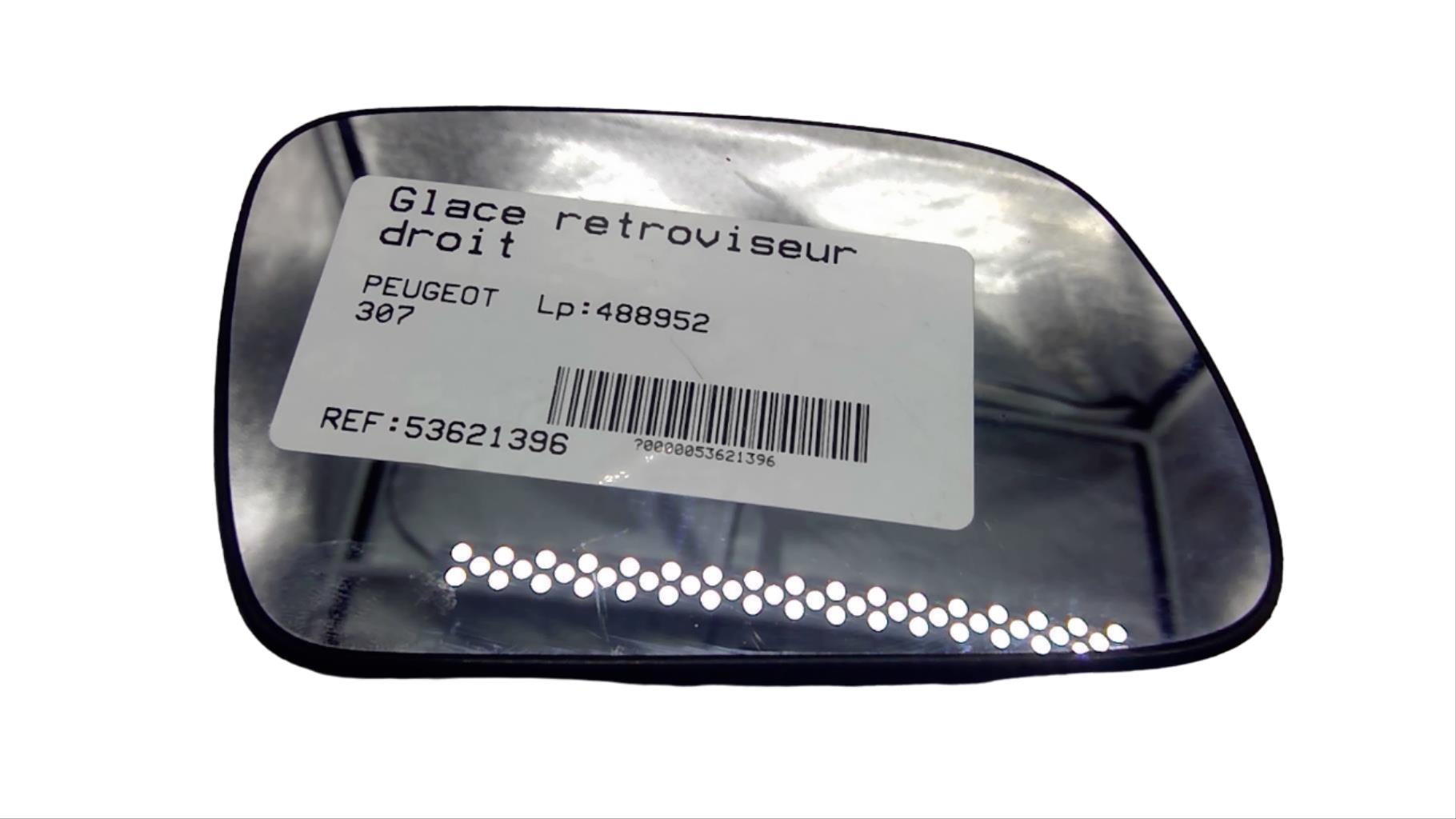 Vetro specchietto retrovisore destro PEUGEOT 307  - 1