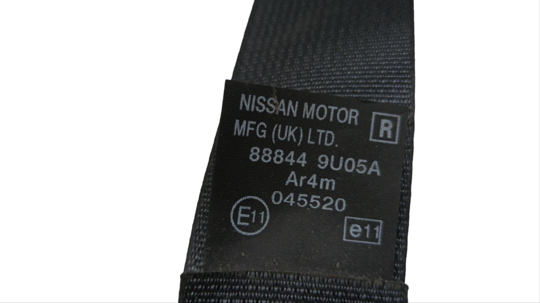Cintura di sicurezza posteriore destra NISSAN NOTE 1 PHASE 1 Diésel - 1
