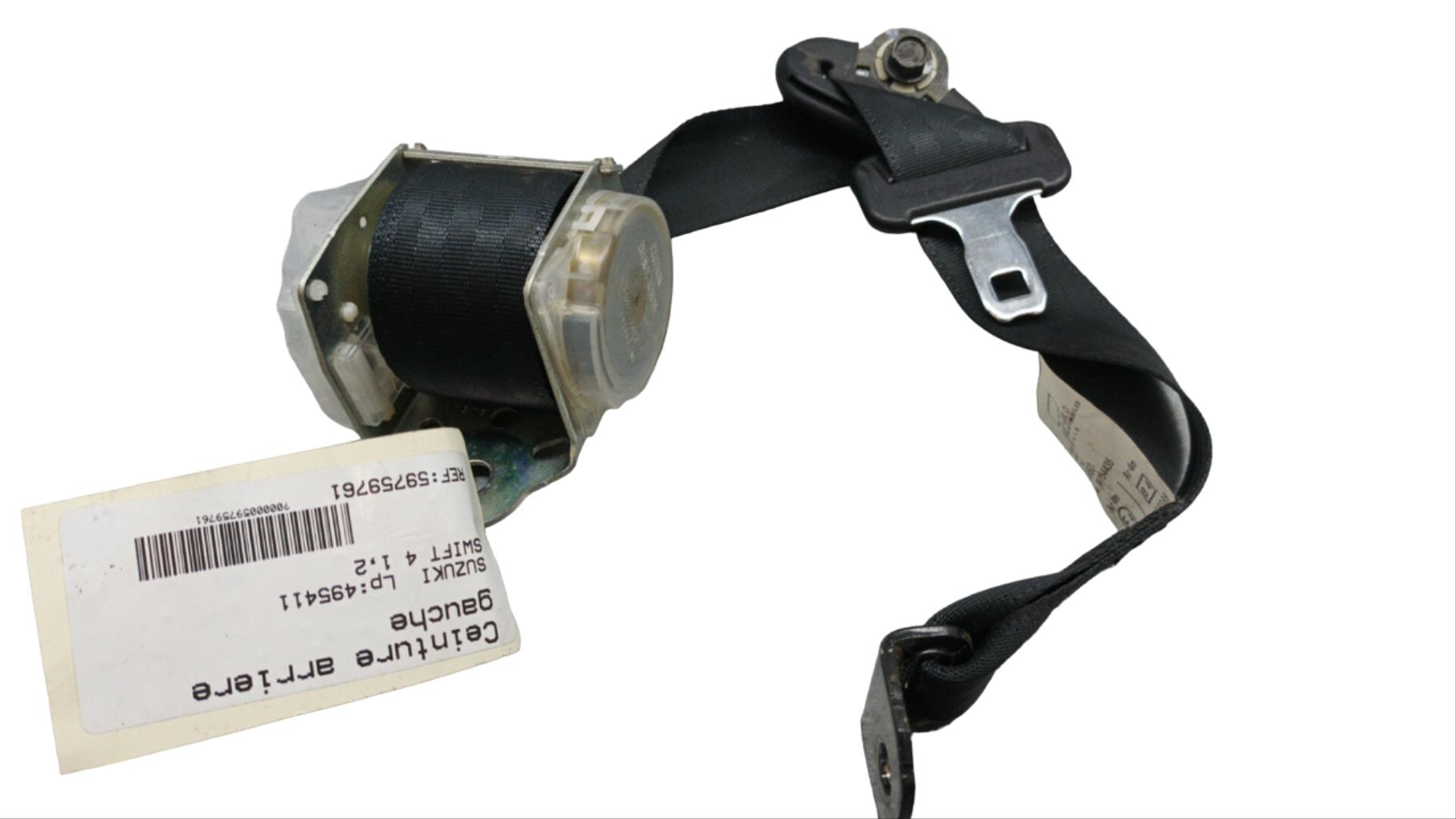 Cintura di sicurezza posteriore sinistra SUZUKI SWIFT 4 Gasolina - 1