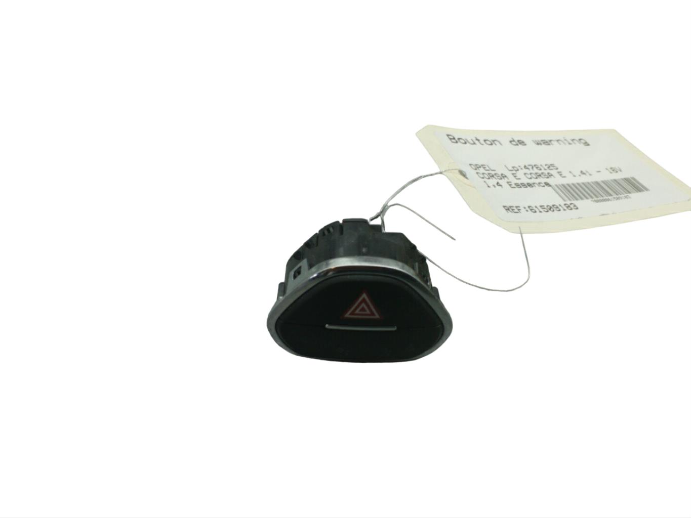 Bouton de warning OPEL CORSA E Essence - 1