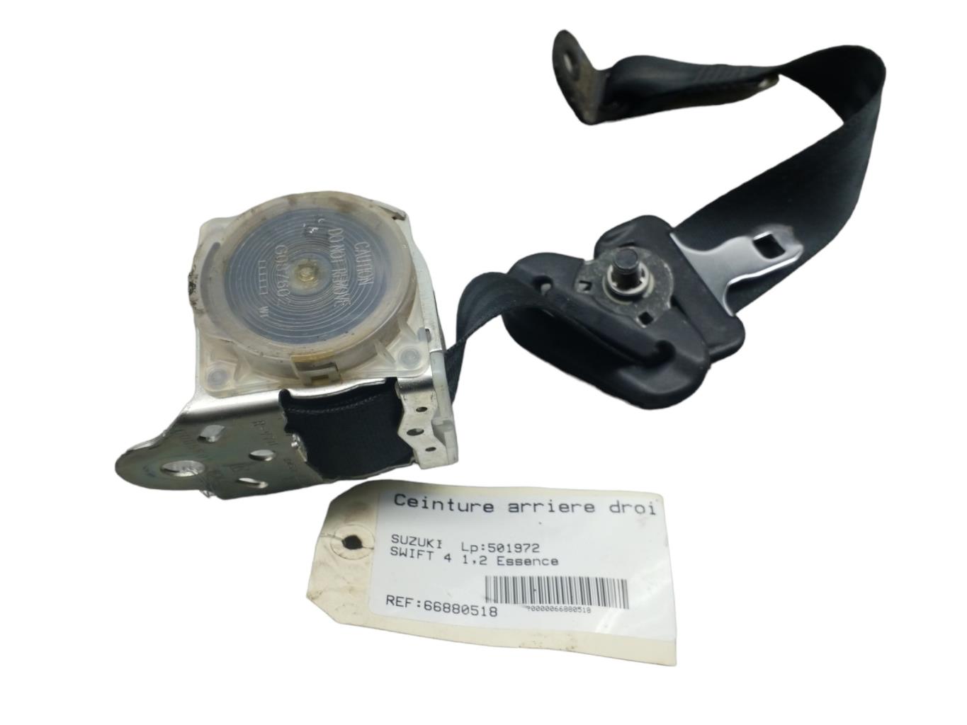 Cintura di sicurezza posteriore destra SUZUKI SWIFT 4 Gasolina - 1