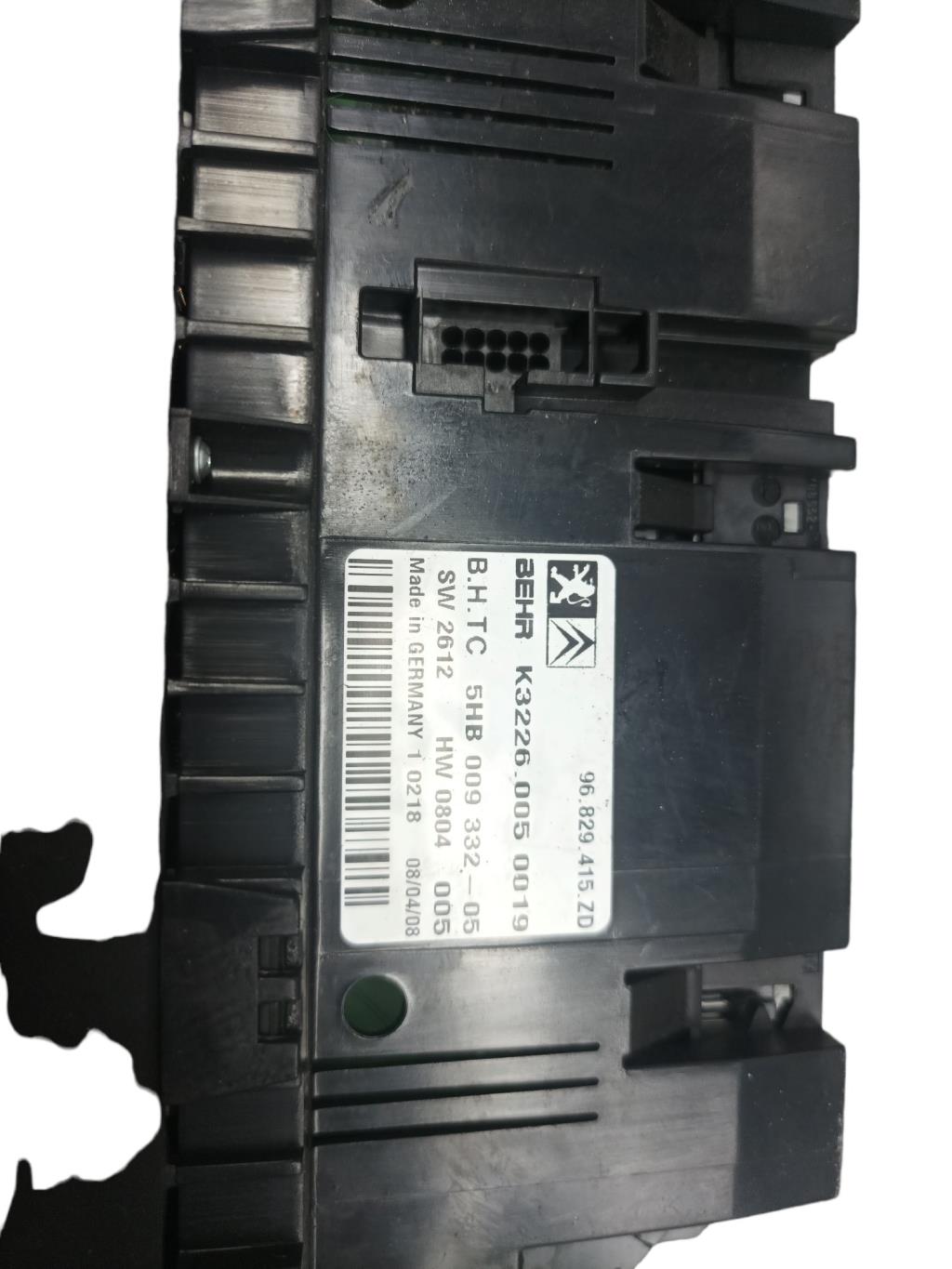 Commande chauffage CITROEN C5 2 Diesel - 1