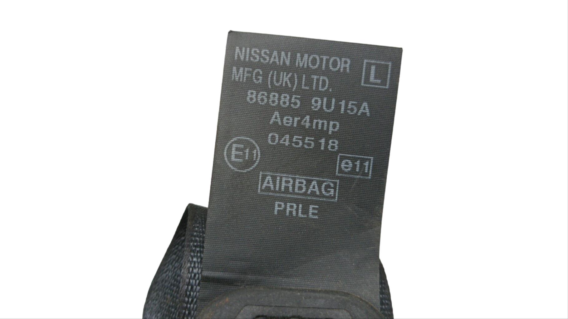 Cintura di sicurezza anteriore sinistra NISSAN NOTE 1 PHASE 1 Diésel - 1