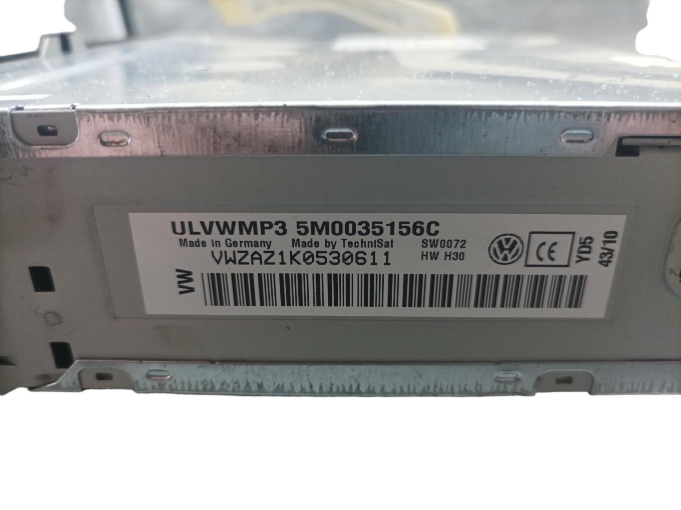 Autoradio originale VOLKSWAGEN POLO 5 PHASE 1 Gasolina - 1