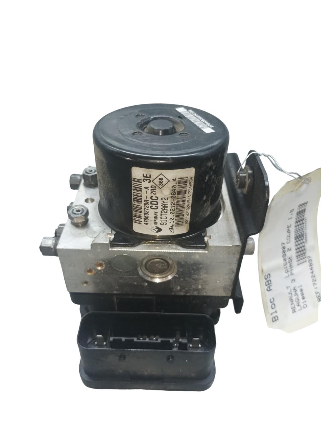 Bloc ABS (freins anti-blocage) RENAULT LAGUNA 3 PHASE 2 COUPE Diesel - 1
