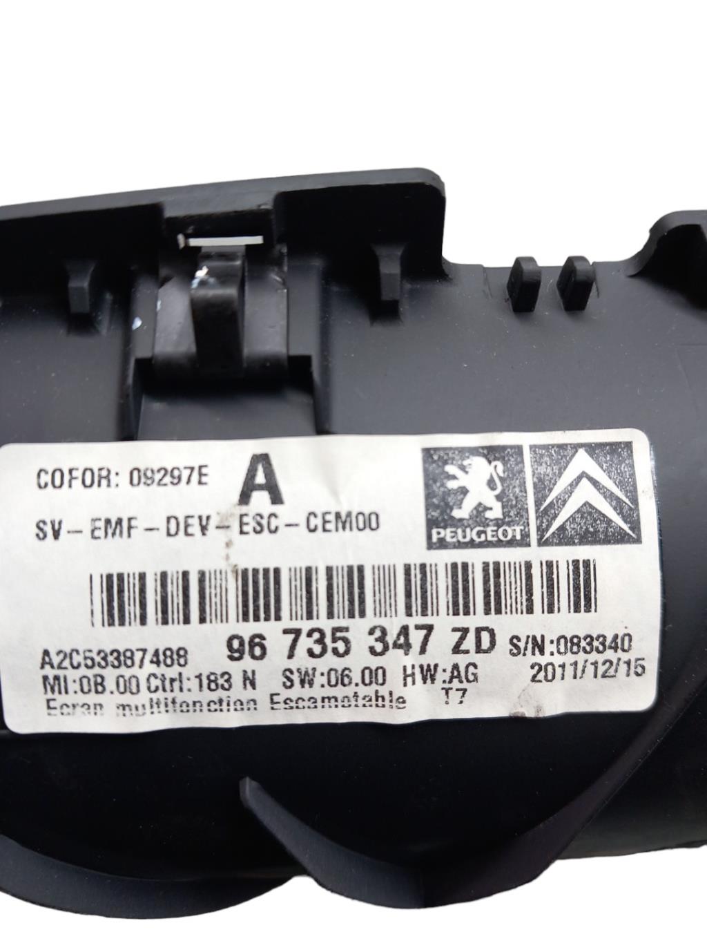 Schermo GPS PEUGEOT 308 1 SW PHASE 2 BREAK Diésel - 1
