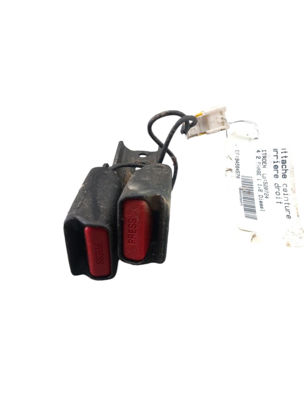 Aggancio cintura sicurezza posteriore destro CITROEN C4 2 PHASE 1 Diésel - 1