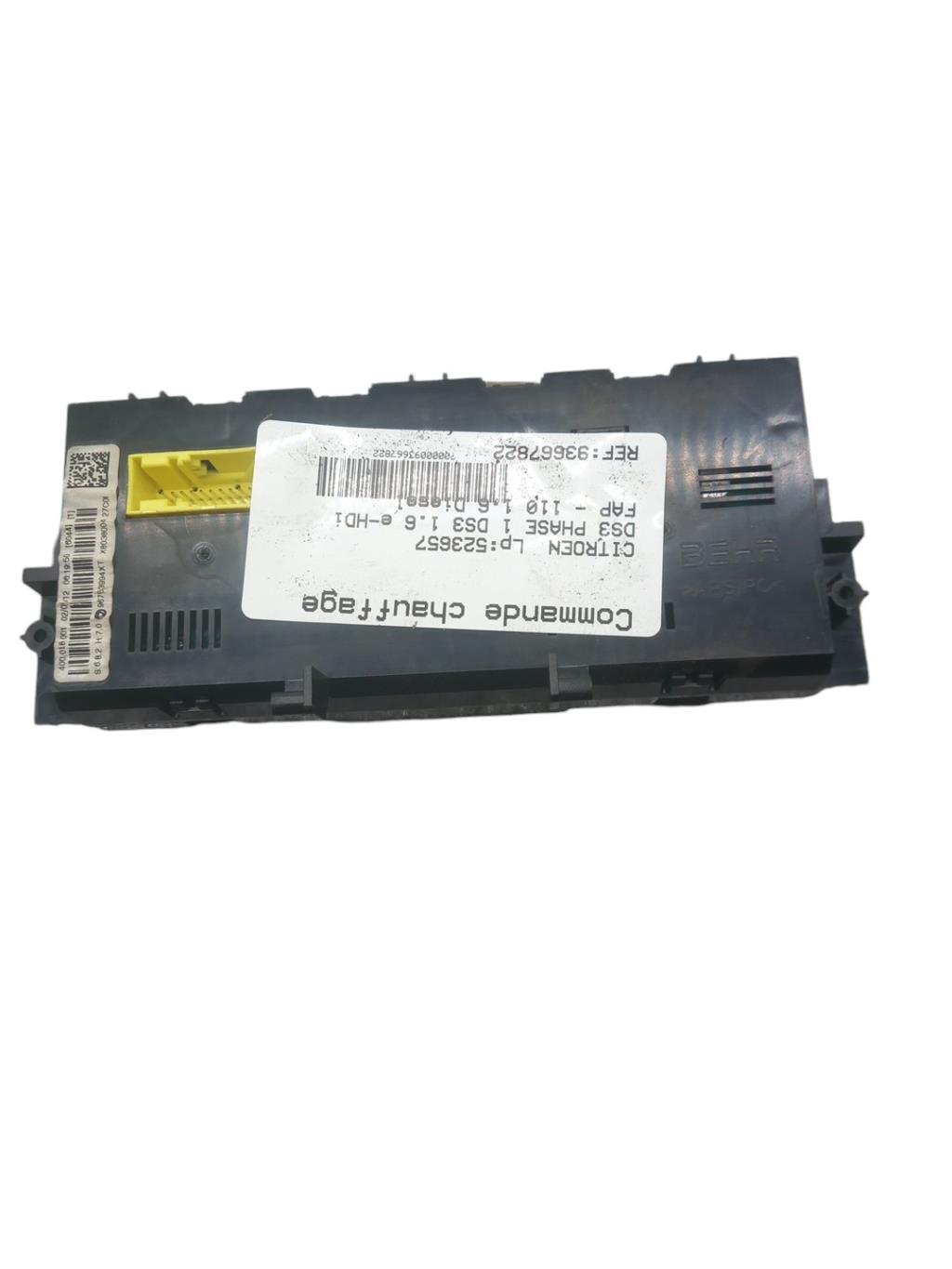Commande chauffage CITROEN DS3 PHASE 1 Diesel - 1