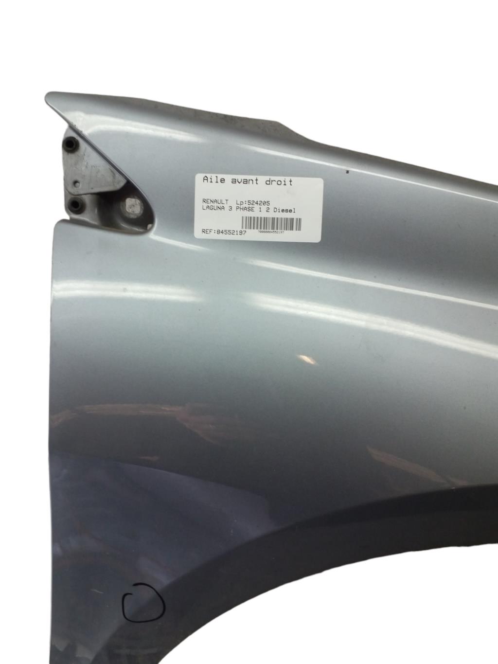 Aile avant droit RENAULT LAGUNA 3 PHASE 1 Diesel - 1