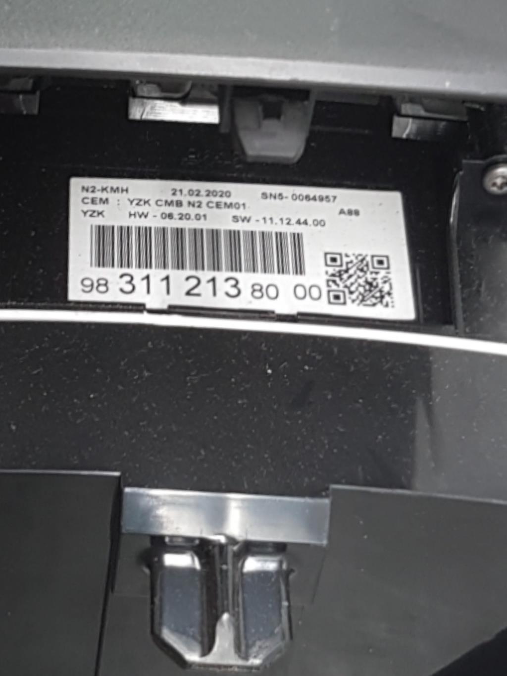 Tachimetro CITROEN C3 AIRCROSS PHASE 1 Gasolina - 1