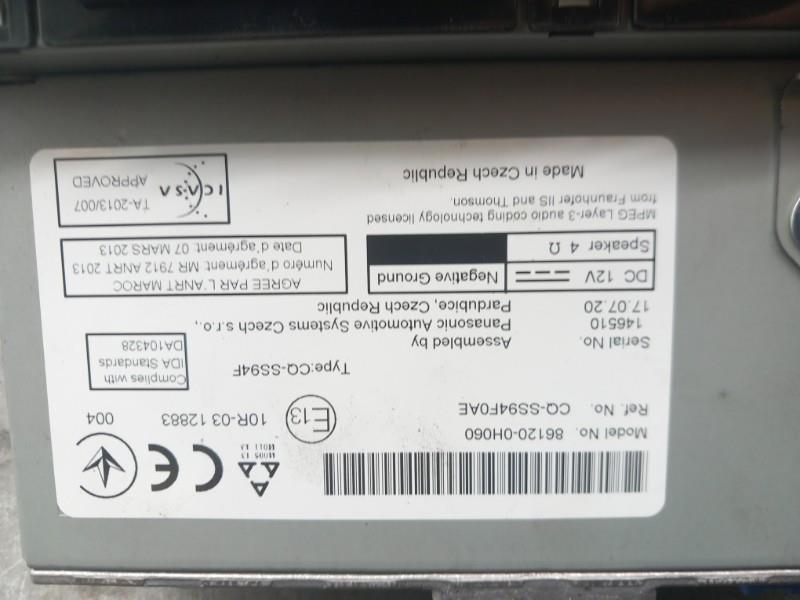 Autoradio originale CITROEN C1 2 Gasolina - 1
