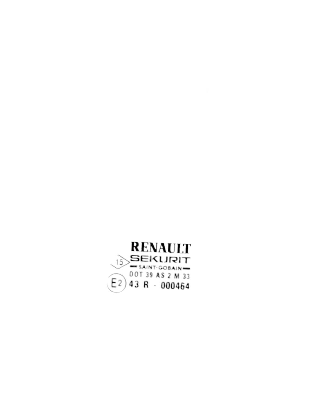 Vitre avant droit RENAULT KANGOO 1 PHASE 1 Diesel - 1