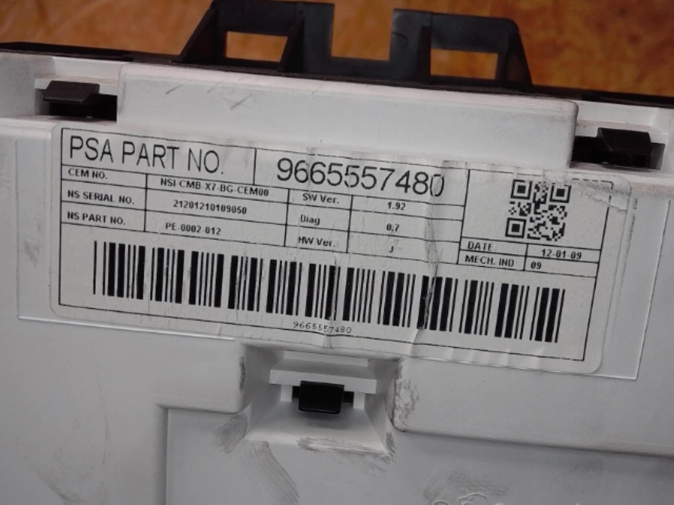 Compteur CITROEN C5 2 Diesel - 1