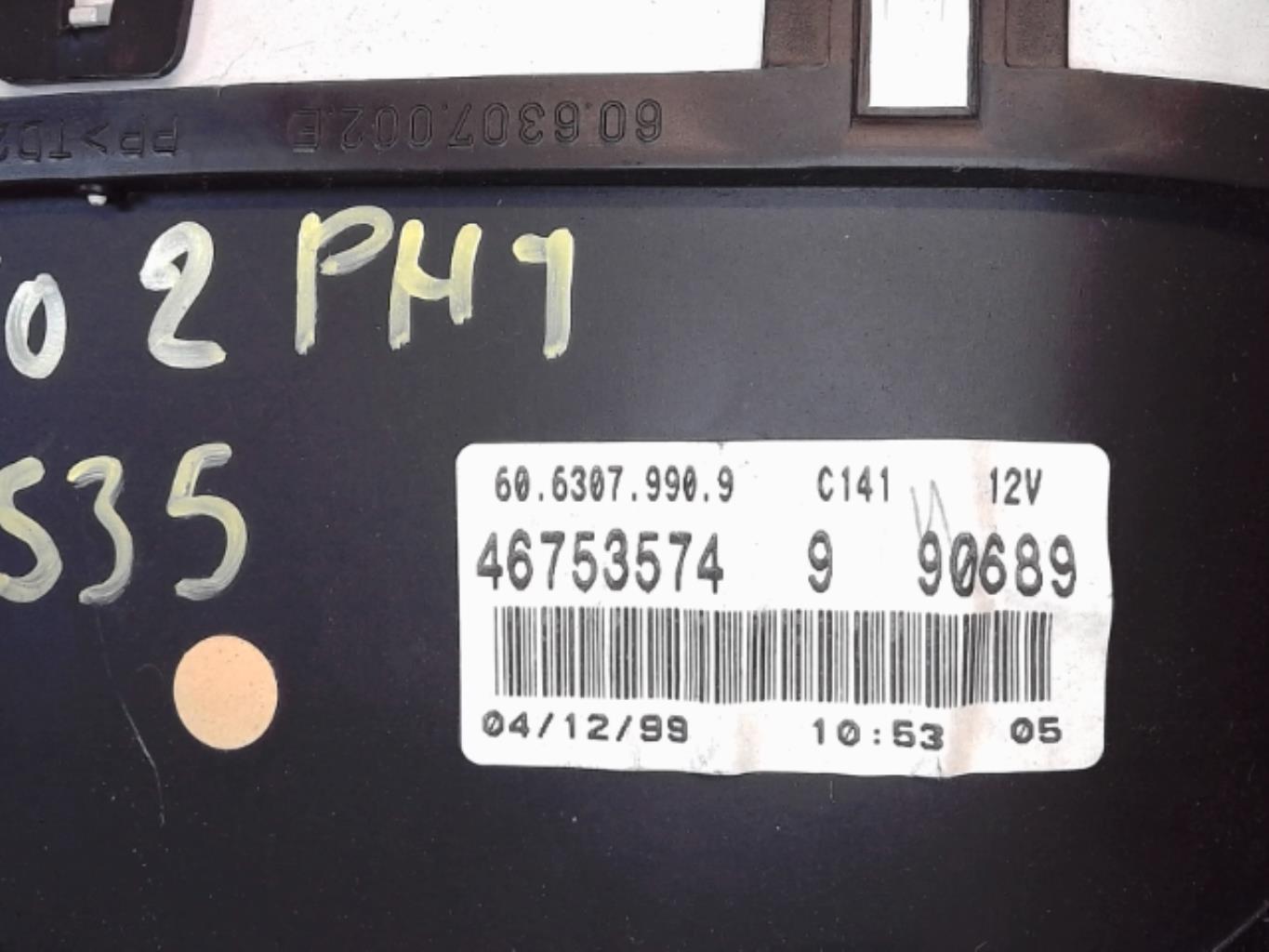 Compteur FIAT PUNTO 2 PHASE 1 Essence - 1