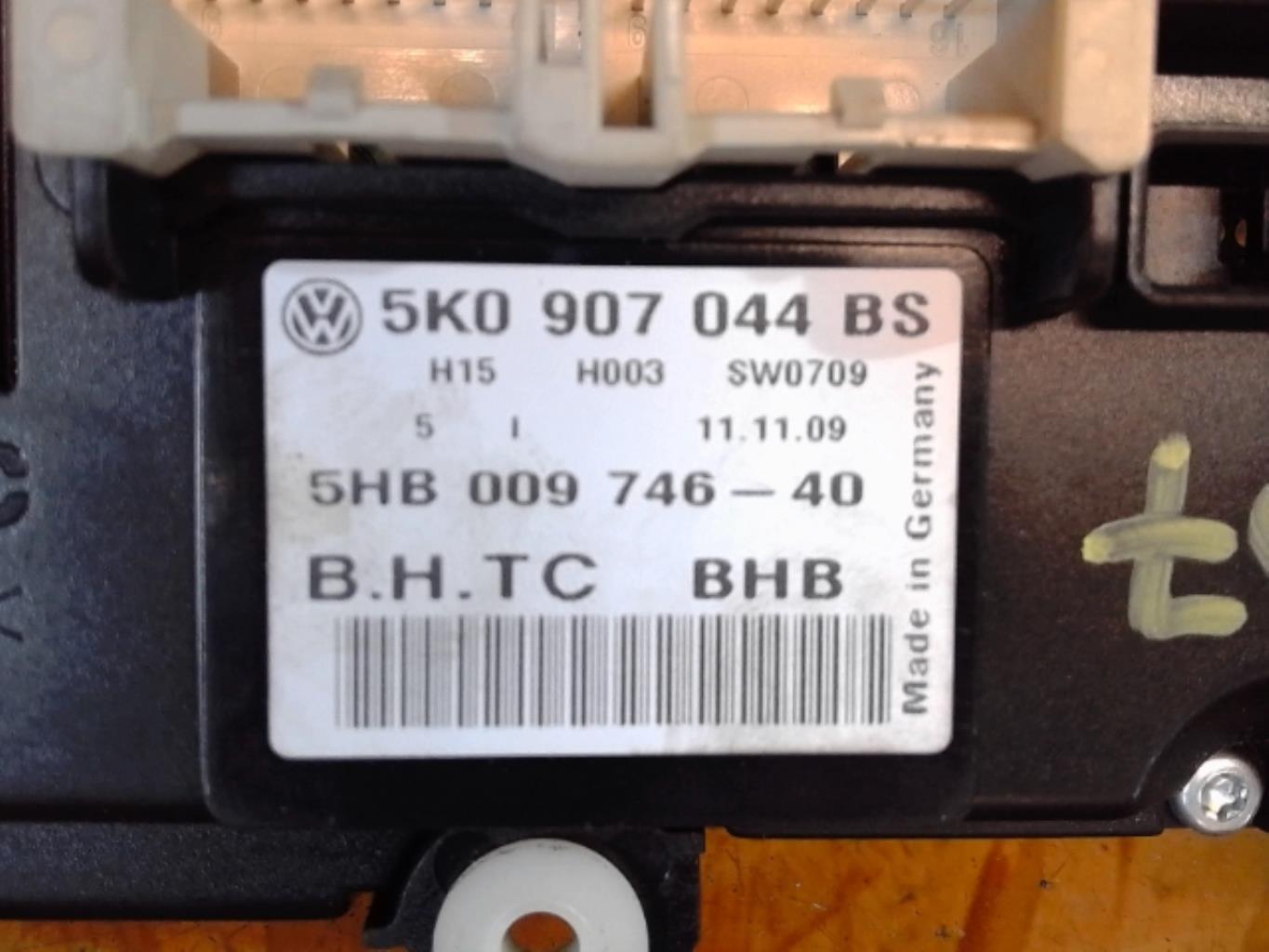 Commande chauffage VOLKSWAGEN GOLF PLUS PHASE 2 Diesel - 1