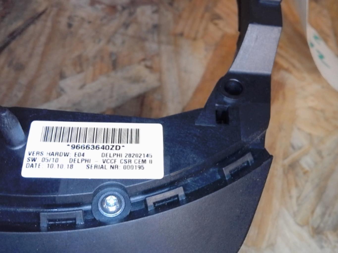 Commande autoradio CITROEN C5 2 BREAK Diesel - 1