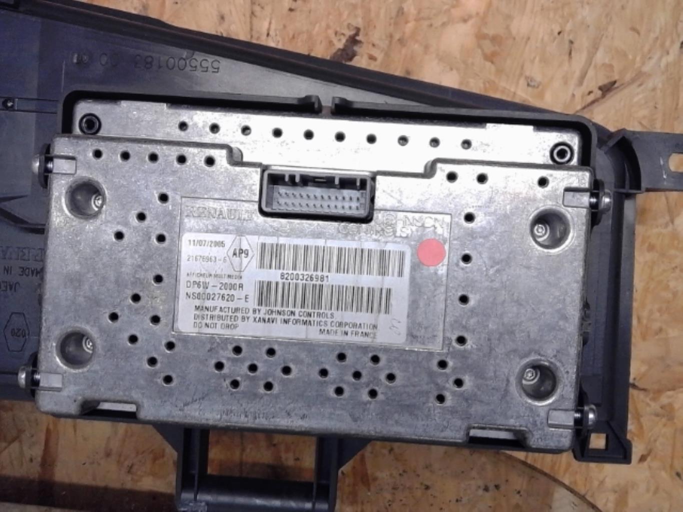 Compteur RENAULT VEL SATIS PHASE 1 Diesel - 1