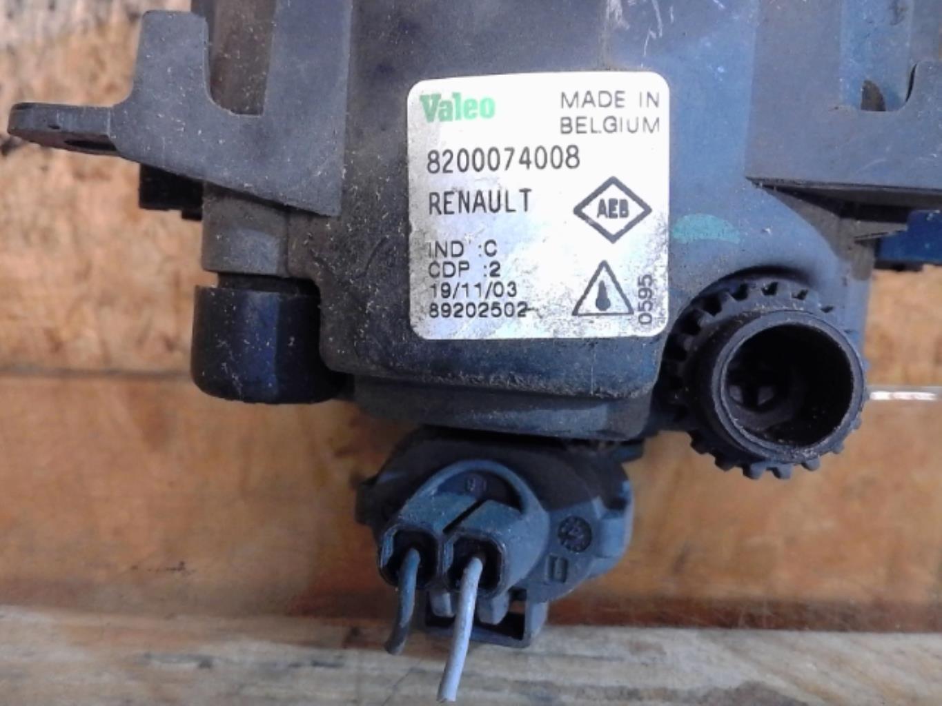 Anti brouillard droit (feux) RENAULT MEGANE 2 PHASE 1 Diesel - 1