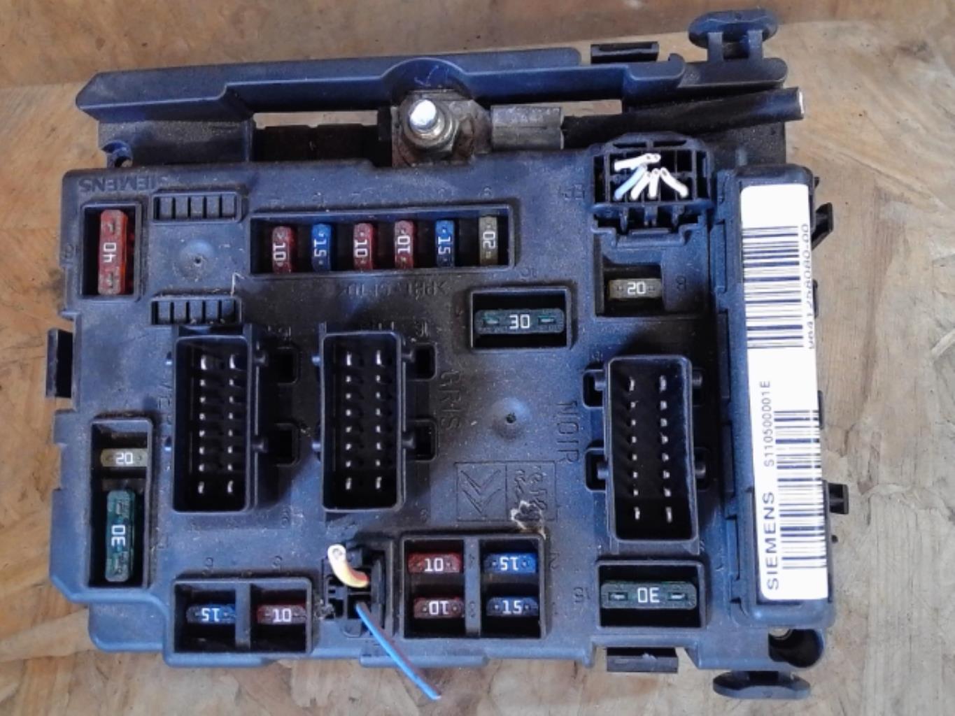 Boitier servitude moteur (BSM) CITROEN C5 1 PHASE 1 Diesel - 1