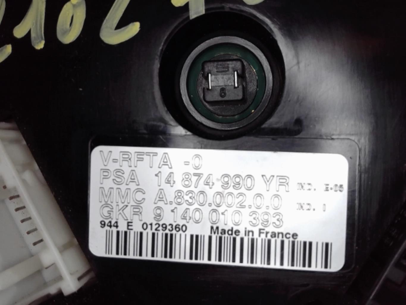 Commande chauffage CITROEN C8 Diesel - 1