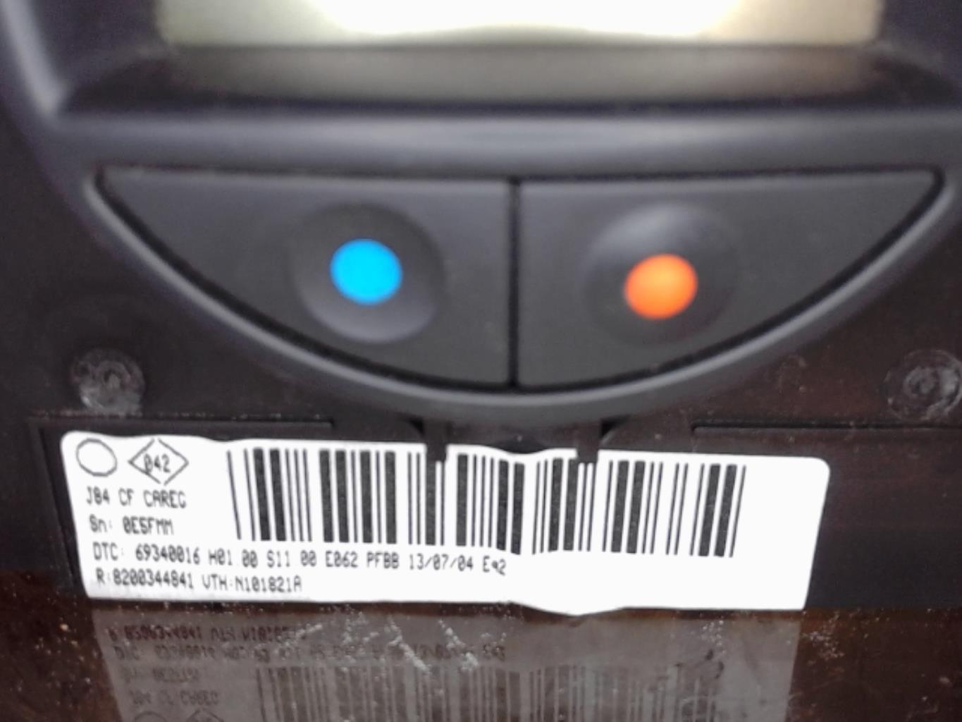 Commande chauffage RENAULT SCENIC 2 PHASE 1 Diesel - 1