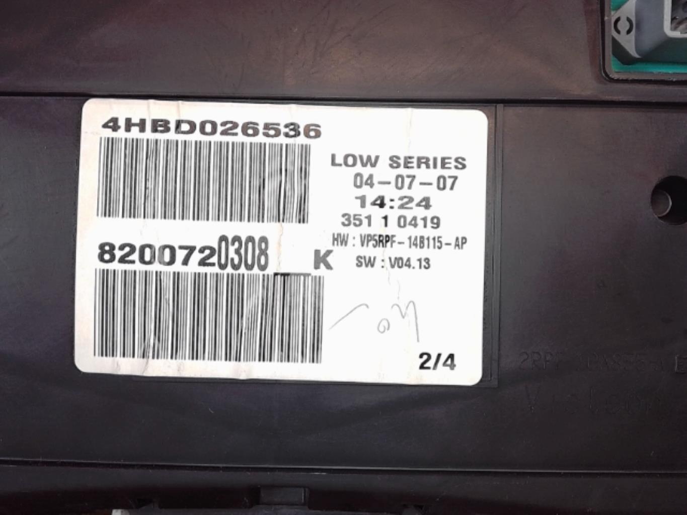 Compteur RENAULT MEGANE 2 PHASE 2 BREAK Diesel - 1