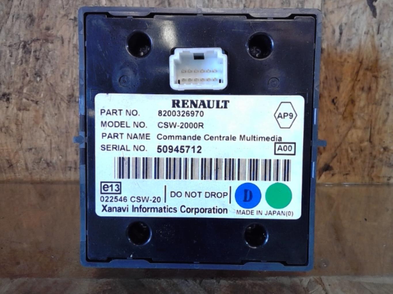 Commande GPS RENAULT VEL SATIS PHASE 2 Diesel - 1