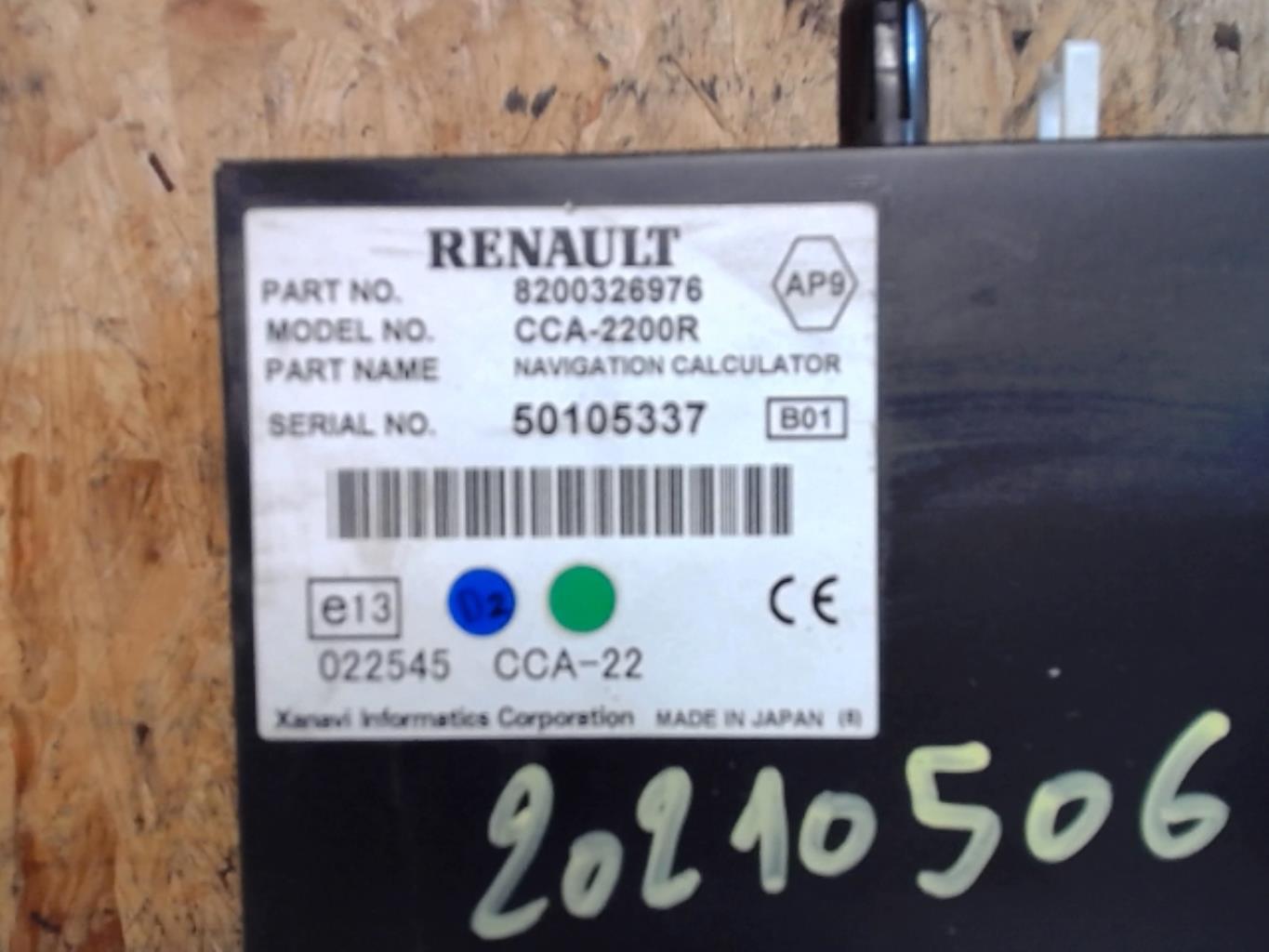 GPS RENAULT LAGUNA 2 PHASE 2 BREAK Diesel - 1