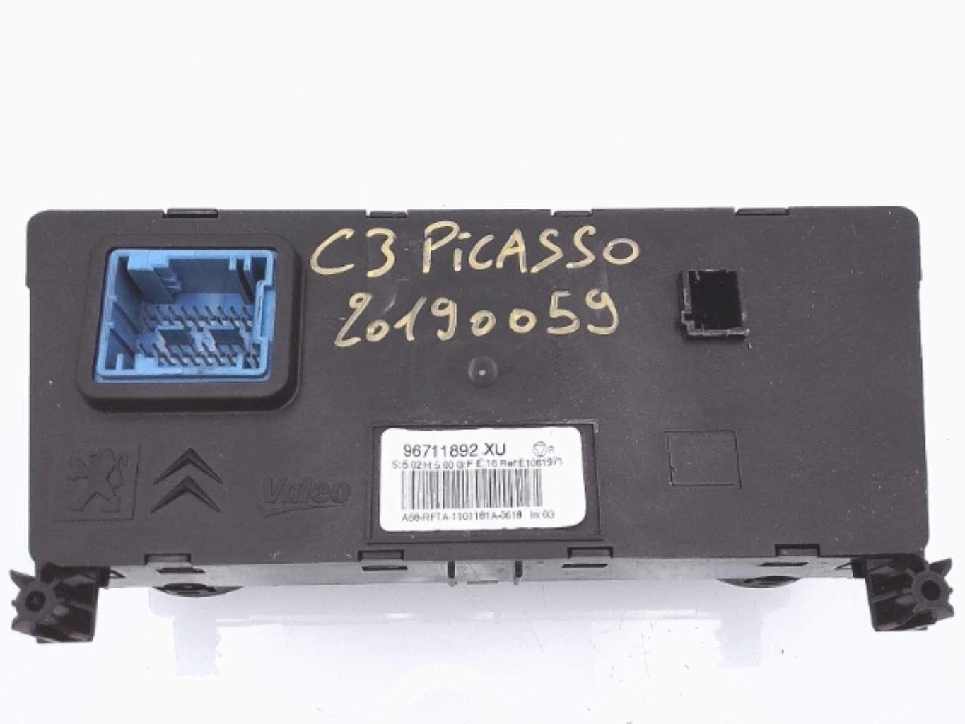 Commande chauffage CITROEN C3 PICASSO PHASE 1 Diesel - 1