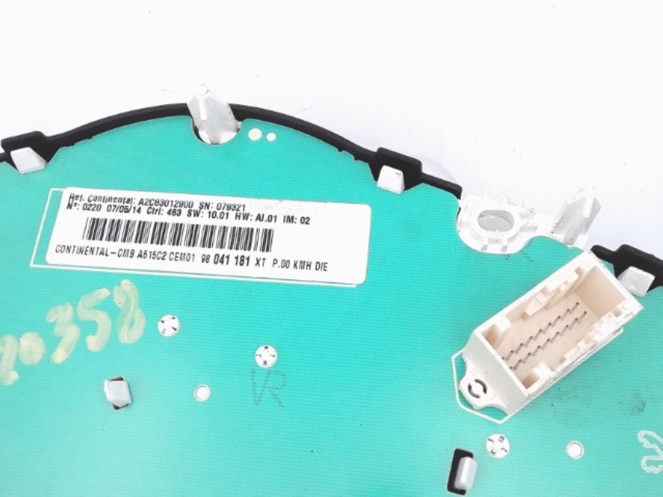Compteur CITROEN C3 2 PHASE 2 Diesel - 1