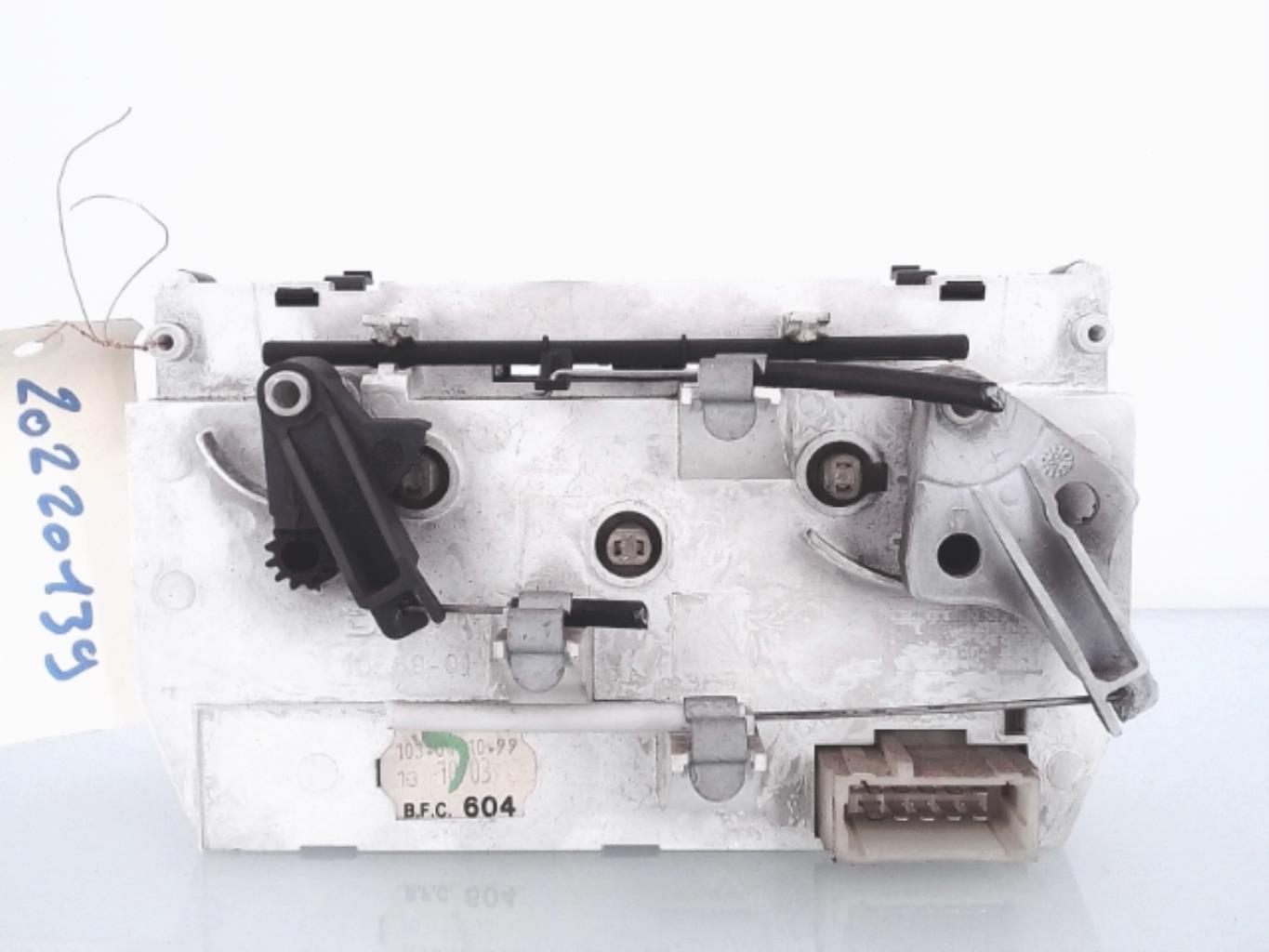 Commande chauffage PEUGEOT 206 PHASE 1 Diesel - 1