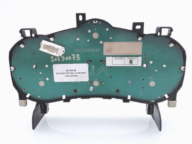 Compteur PEUGEOT 207 PHASE 1 Diesel - 1