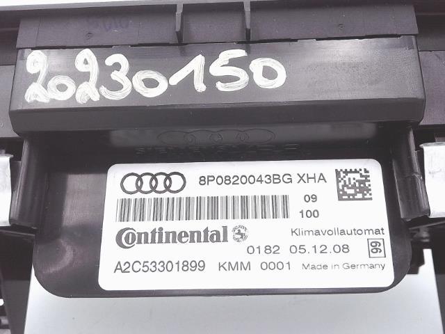 Commande chauffage AUDI A3 2 SPORTBACK PHASE 2 Diesel - 1