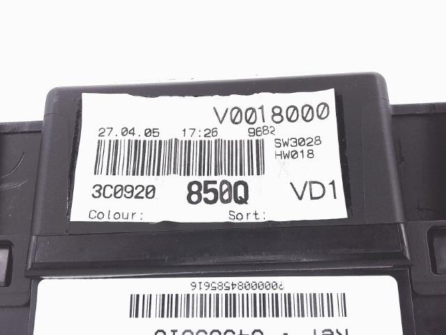 Compteur VOLKSWAGEN PASSAT 5 Diesel - 1
