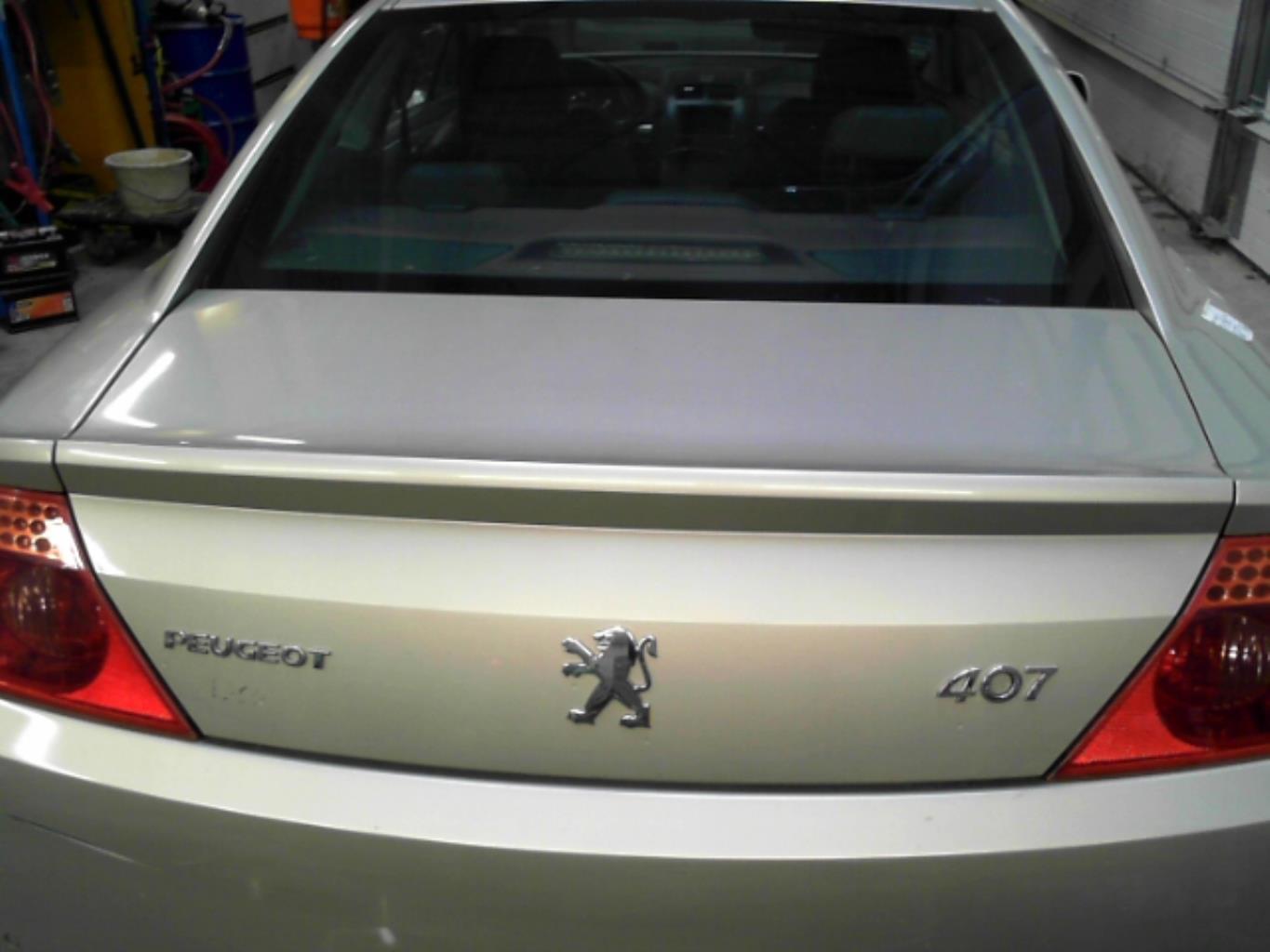 Portabagagli/Portellone posteriore PEUGEOT 407 COUPE Diésel - 1