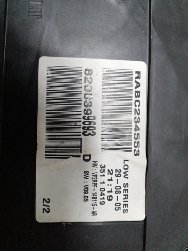 Compteur RENAULT MEGANE 2 PHASE 2 Diesel - 1