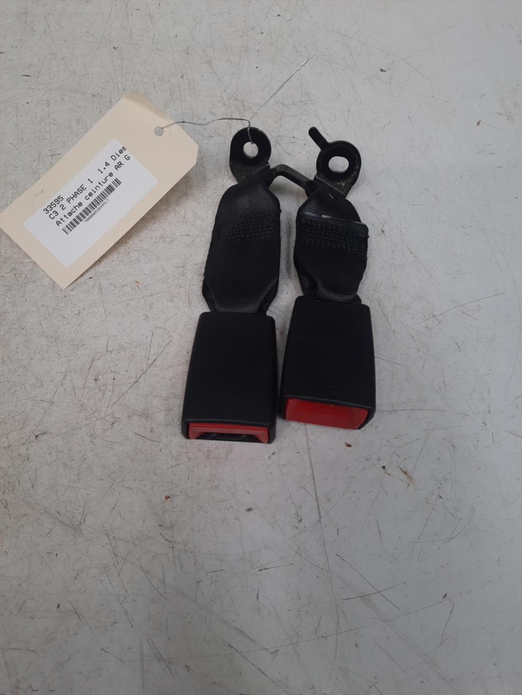 Aggancio cintura sicurezza posteriore sinistro CITROEN C3 2 PHASE 1 Diésel - 1
