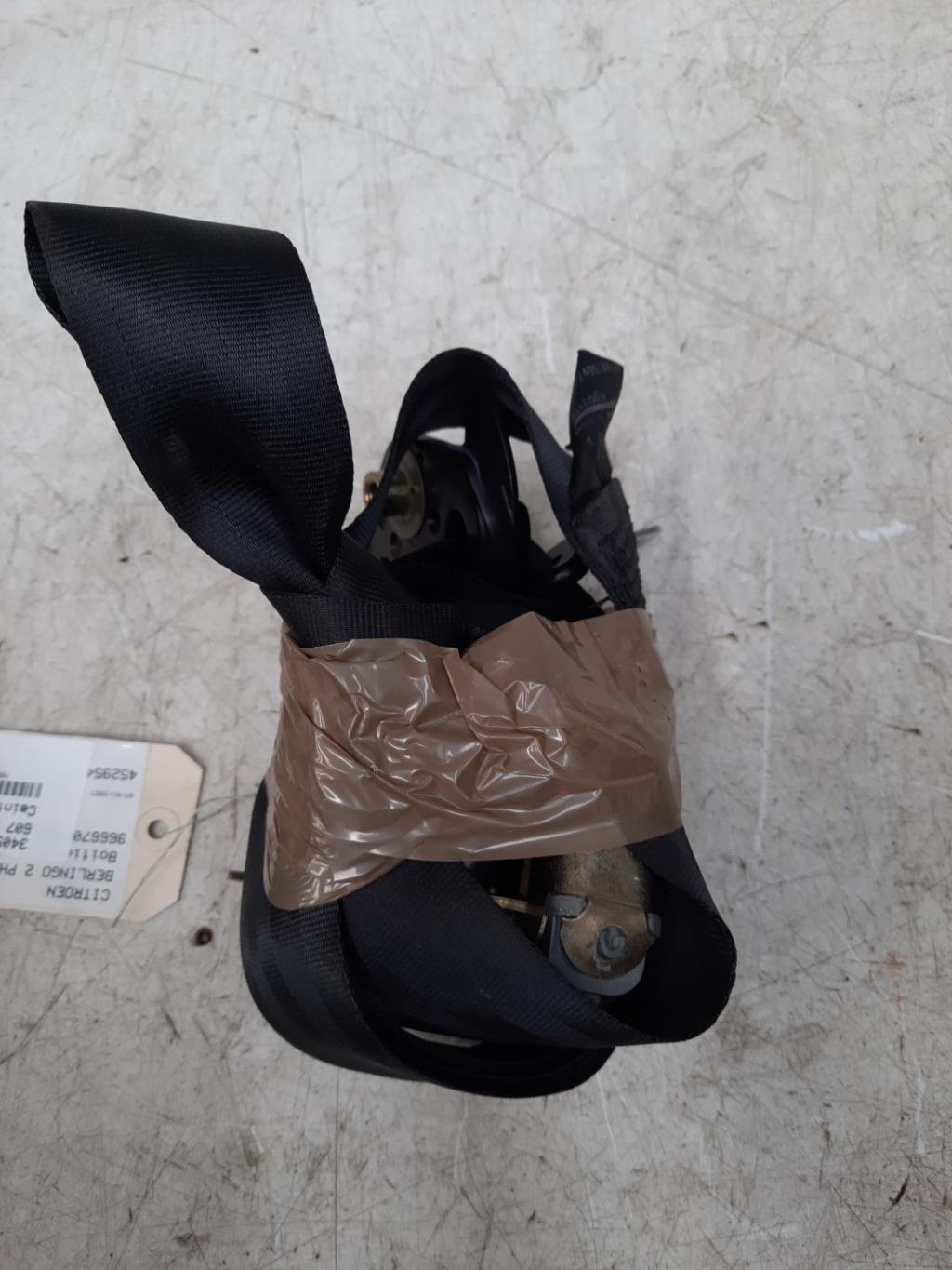 Cintura di sicurezza anteriore destra PEUGEOT 607 PHASE 1 Diésel - 1