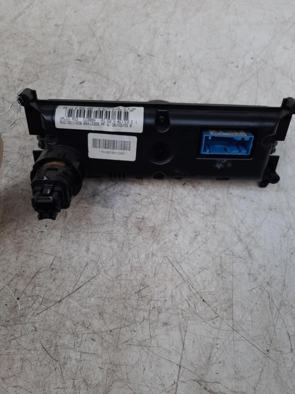 Commande chauffage MINI MINI 1 R50/R53 PHASE 1 Essence - 1