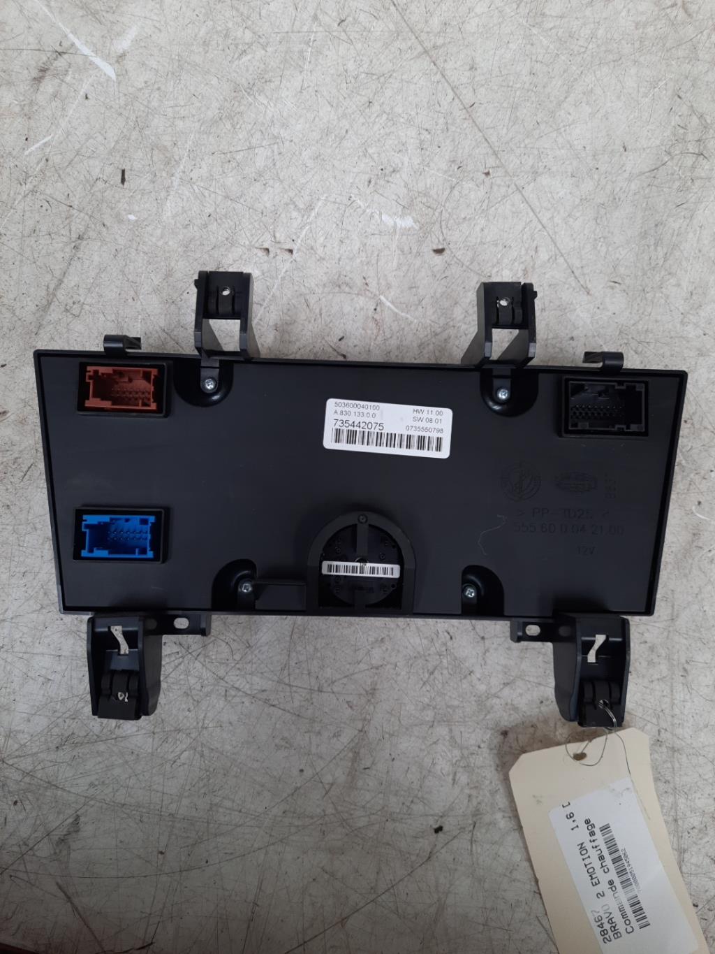 Commande chauffage FIAT BRAVO 2 Diesel - 1