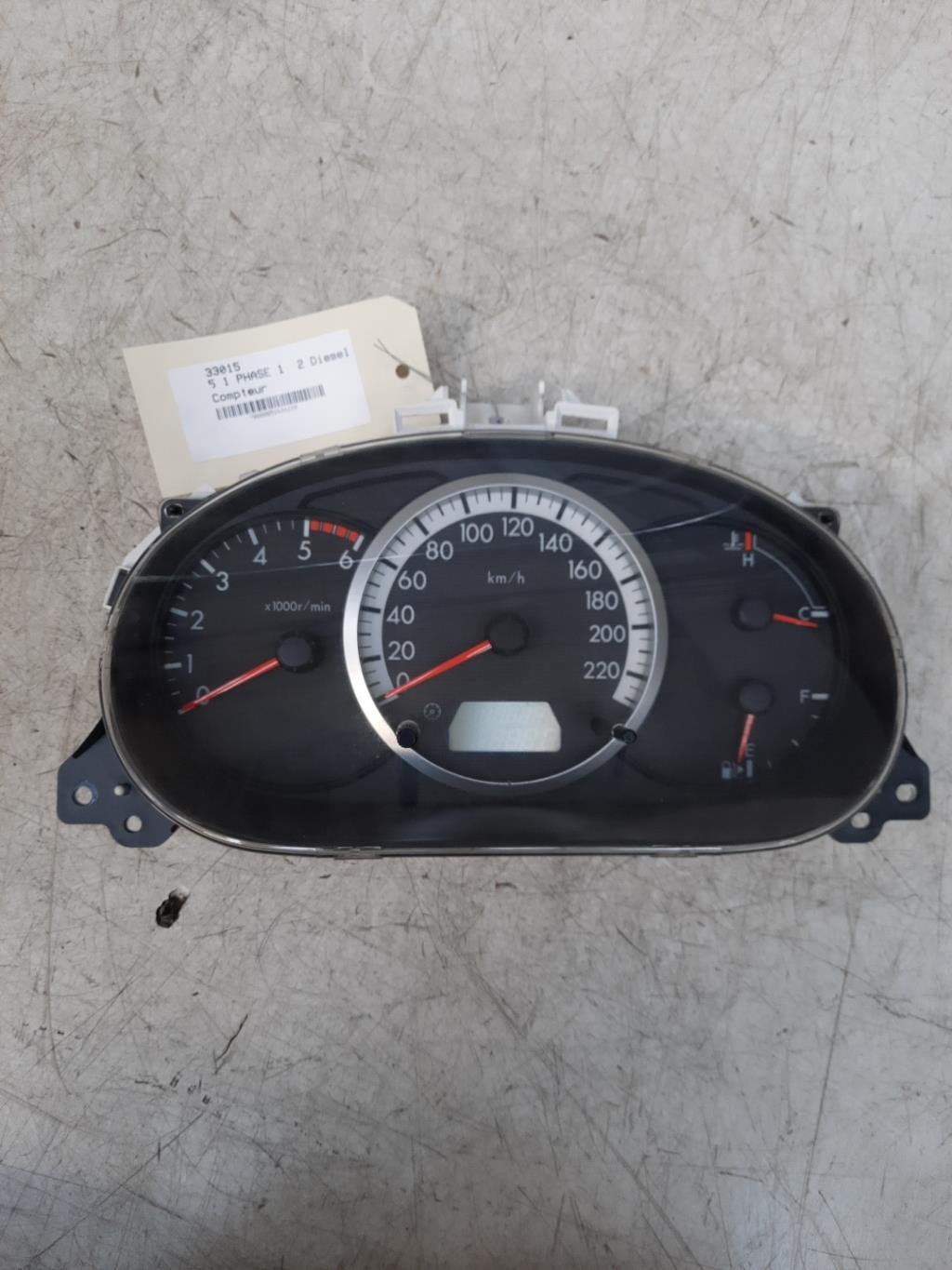Compteur MAZDA 5 1 PHASE 1 Diesel - 1