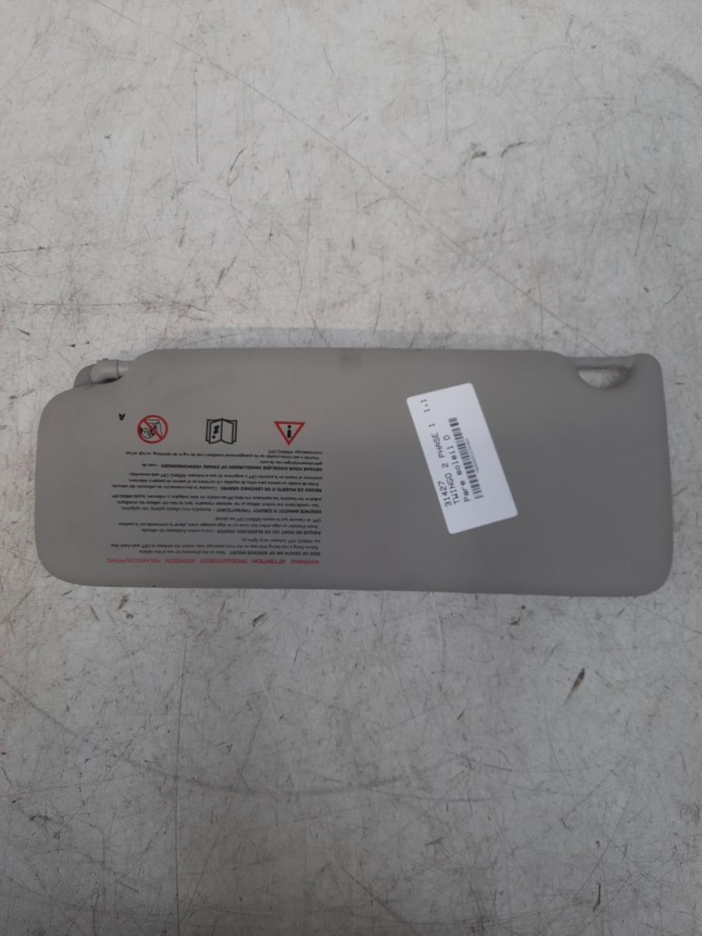 Visiera parasole destra RENAULT TWINGO 2 PHASE 1 Gasolina - 1