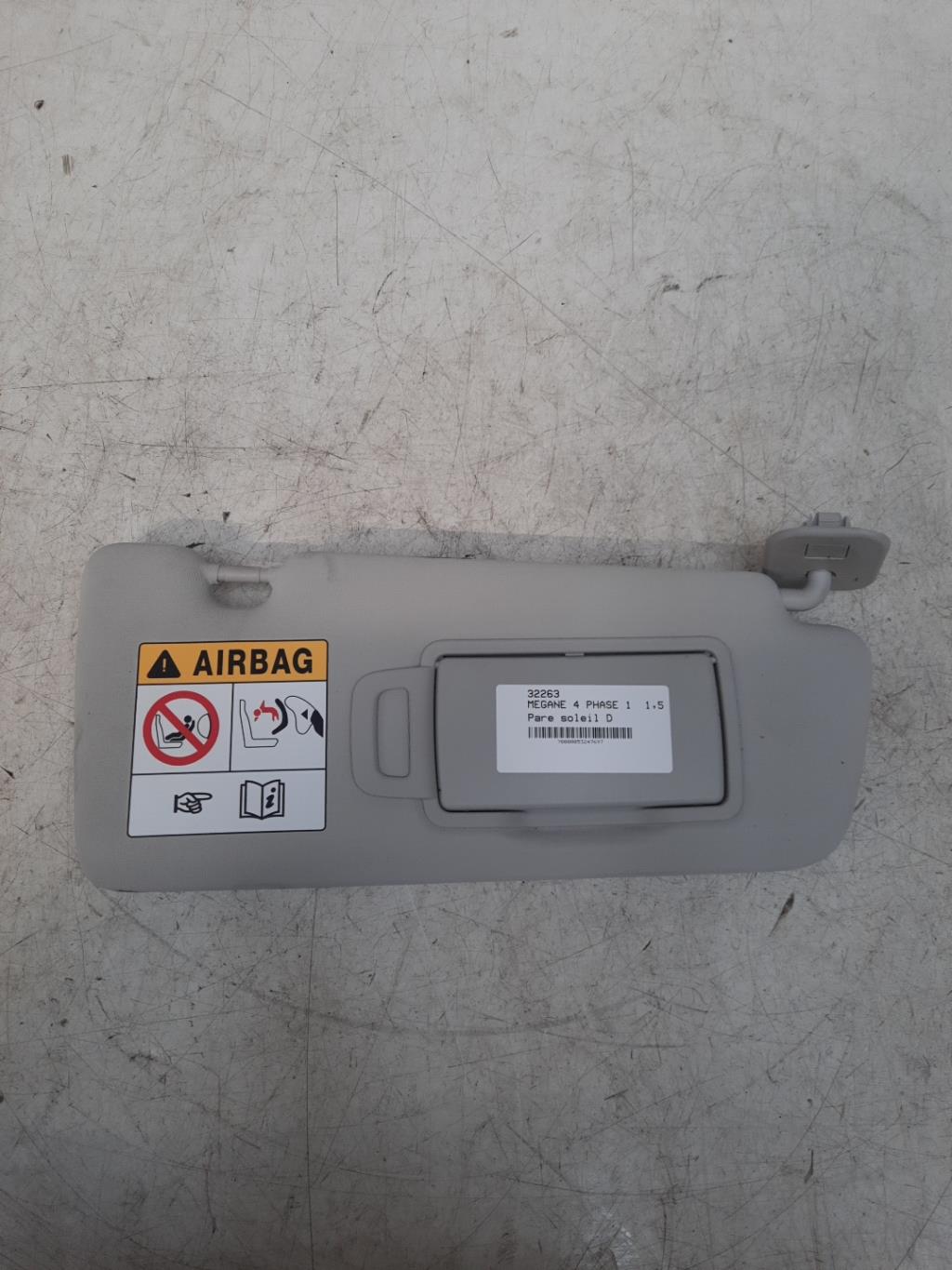 Visiera parasole destra RENAULT MEGANE 4 PHASE 1 Diésel - 1