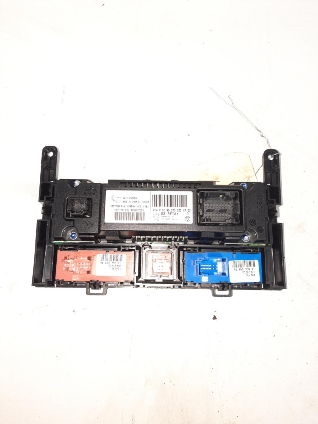 Commande chauffage PEUGEOT 407 Diesel - 1